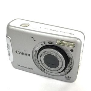 Canon PowerShot A480 6.6-21.6mm 1:3.0-5.8 コンパクトデジタルカメラ 光学機器 QG062-139