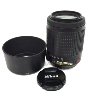 1円 Nikon DX AF-S NIKKOR 55-200mm 1:4-5.6 G ED VR 一眼 オートフォーカス カメラ レンズ 光学機器