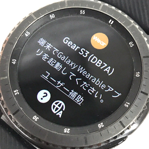 Samsung GALAXY Gear S3 frontier SM-R760 смарт-часы наручные часы черный QR061-256