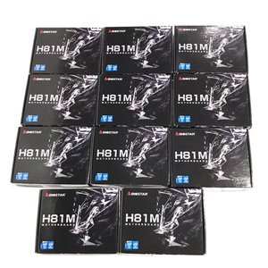 BIOSTAR H81MHV3 2.0 マザーボードPCパーツ バイオスター11点 セット