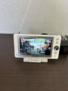 ポータブルテレビ パナソニック Panasonic VIERA ビエラ ワンセグ TV 防水 ワンセグテレビ SV-ME850V 動作確認済 AM FM /B-2