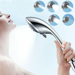 シャワーヘッド ミスト ウルトラファインバブル マイクロナノバブル YCYHHW 高水圧 水漏れ防止 肌 頭皮ケア 高洗浄力 毛穴