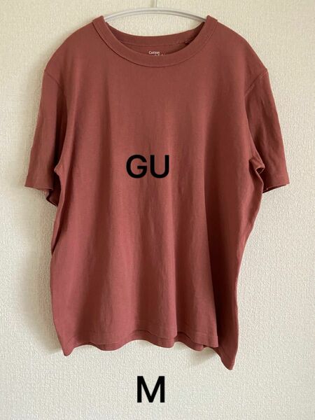 GU コットンクルーネックT(半袖)