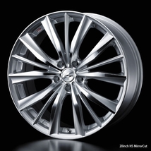 (1本の価格です) Weds ウェッズ ホイール レオニス VX (LEONIS VX) (BKMC) 17×7.0J +47 5H/100 (33262)_画像3