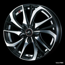 (1本の価格です) Weds ウェッズ ホイール レオニス TE (LEONIS TE) (BK/SC[RED]) 17×7.0J +42 5H/114.3 (38761)_画像6