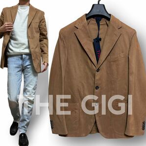 【最終価格】新品 定価10.4万 THE GIGI ザジジ コットン ストレッチ 3B テーラード ジャケット アンコンジャケット 50