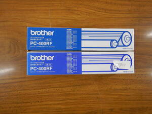  факс для красящая лента 051704 brother Brother PC-400RF всего 2 шт FXR-PC-400RF FAX не использовался 