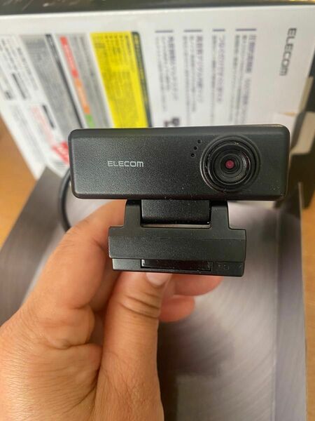 エレコム　WEBカメラ　PCカメラ　マイク内蔵　高精細ガラスレンズ　UCAM-C310FBBK