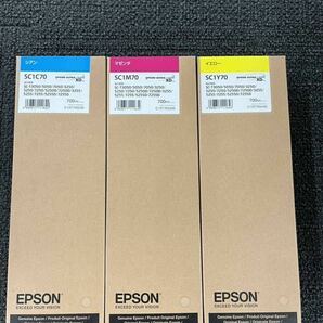 エプソン EPSON インクカートリッジ SC1M70 SC1Y70 SC1Y70 新品日未使用品 の画像1