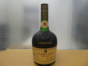 ☆ 古酒 未開栓 COURVOISIER NAPOLEON クルボアジェ ナポレオン コニャック ブランデー グリーンボトル 700ml 未開栓 1円スタート ☆