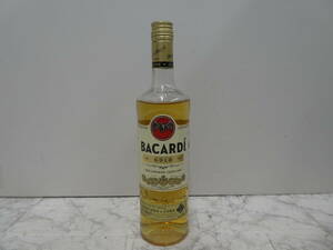 ☆ 古酒 未開栓 バカルディ ゴールド ラム カルタ オロ BACARDI GOLD RON SUPERIOR CARTA ORO 750ｍｌ 1円スタート ☆