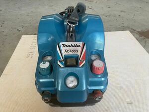 部品取りに、makita 高圧エアコンプレッサー AC400Sジャンク品