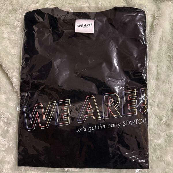 WE ARE ! Tシャツ（黒）