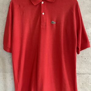 ラコステ ポロシャツ 70s フランス製 ６ LACOSTE ユーロ ヴィンテージの画像2