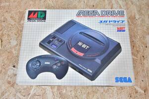 箱　説明書　ハガキのみ　SEGA セガ メガドライブ　MEGA DRIVE　 本体元箱　箱説・ハガキのみ