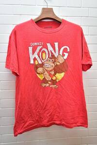 古着　ドンキーコング　DONKEY KONG　半袖　Tシャツ　サイズ　L