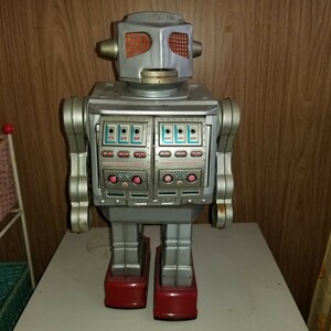  robot Showa Retro tin plate that time thing 