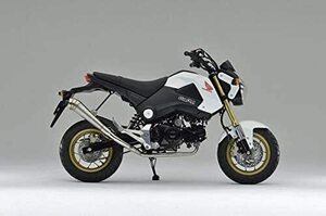 HMS グロム MSX125 EBJ-JC61 バイクマフラー メガホンタイプ SUS ステンレス マフラー ホンダ カスタム GROM タイ仕様 V-HMS-GR-001