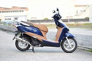 HMS リード125 JF45 バイクマフラー デルタ ステンレス マフラー カスタム パーツ フルエキ LEAD125 ホンダ V-dlt-011