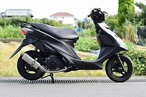 HMS 09アドレスV125S/V125G CF4EA CF4MA バイクマフラー O2センサー対応 デルタ ステンレス マフラー カスタム パーツ スズキ V-dlt-003