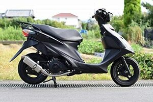 HMS アドレスV125 CF46A バイクマフラー デルタ ステンレス マフラー カスタム パーツ スズキ バイクパーツ ADDRESS V-dlt-002