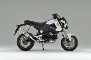 HMS グロム MSX125 EBJ-JC61 MSX125 バイクマフラー デルタ ステンレス マフラー カスタム パーツ GROM タイ仕様 ホンダ V-dlt-009