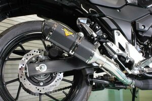 Valiente Vストローム250/ABS 2BK-DS11A バイクマフラー カルマ カーボンタイプ マフラー カスタム パーツ バリエンテ スズキ v-201-ca4