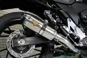 Valiente Vストローム250/ABS 2BK-DS11A バイクマフラー ミーア ステンレス ブルーカラー マフラー カスタム パーツ スズキ v-201-mi1