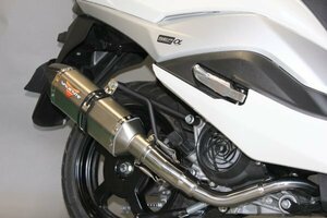 バーグマンストリート125EX バイクマフラー 8BJ-EA23M カルマ カーボンタイプ マフラー バイク用品 バイクパーツ フルエキ v-201-re5