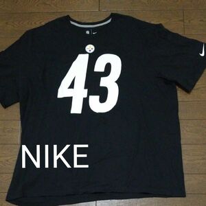 NIKE　両面プリントTシャツ　NFL TEAM APPAREL 43 黒系　3XL N-2425