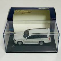 【美品】Hi-Story ハイストーリー 1/43スケール NISSAN STAGEA AUTECH VERSION 260RS 1998 HS018SP1 SILKY SNOW PEARL ステージア ミニカー_画像2