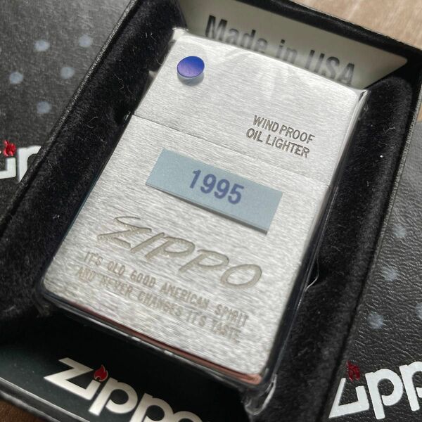 【未使用品】zippo 1995年vintage ジッポーオリジナル ワンロゴ オイルライター