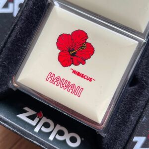 【未使用品】zippo 2003年vintage Hawaii ハイビスカス