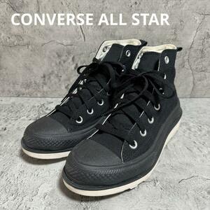 CONVERSE ALL STAR コンバース オールスター 24.5 ハイカットスニーカー レースアップ ブラック