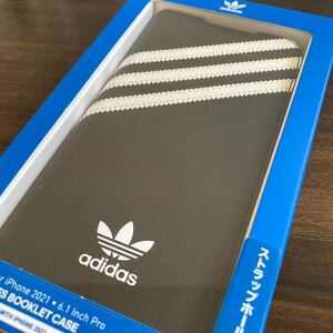 adidas アディダス iPhone 13 カバー ケース 手帳型 6.1インチ Pro