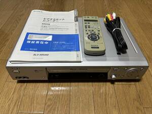 SONY ソニー★SLV-NR300★VHSビデオデッキ★取扱説明書付★02年製★中古ジャンク品