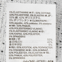 【美品】BANANA REPUBLIC/バナナリパブリック 長袖 カットソー トップス フレアスリーブ XS 黒白ミックス [NEW]★61DG57_画像5