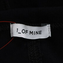 【美品】1_OF MINE/ワンオブマイン ノースリーブ カットソー トップス 丸首 綿 M～L ユナイテッドアローズ 黒 [NEW]★61EE33_画像6