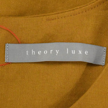 【美品・定価4.2万】theory luxe/セオリーリュクス ワンピース ノースリーブ 麻混 ストレッチ 038 M相当 [NEW]★61EE76_画像7