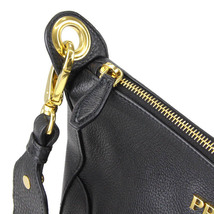 PRADA/プラダ 1BC052 レディース ショルダーバッグ ヴィッテロフェニックス レザー 本革 黒 グレージュ 緑 赤 [NEW]★62EA69_画像4