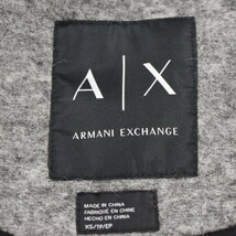 【美品】ARMANI EXCHANGE/アルマーニエクスチェンジ ピーコート Pコート グラデーション ウール混 XS グレー 黒[NEW]★51AE08_画像7