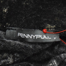 【美品】PENNYPULL/ペニープル レディース 長袖 ニットカットソー トップス 薄手 チュニック IJ:S ダークグレー[NEW]★51CD53_画像8