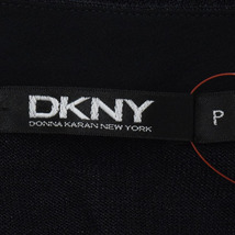 DKNY/ダナキャランニューヨーク レディース カーディガン トップス ニット×シフォン 長袖 シルク P 黒系 [NEW]★51EH21_画像8