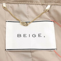 BEIGE,/ベイジ レディース ダウンジャケット 長袖 スタンドカラー ショート丈 ジップアップ 2 ベージュ系 茶色 [NEW]★51KF16_画像7