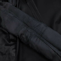 KARL LAGERFELD/カールラガーフェルド メンズ テーラードジャケット 長袖 ウール混 異素材使い 48 M相当 黒 [NEW]★61BA88_画像8