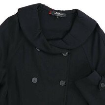 【美品】MaxMara WEEKEND and NEWLIFE/マックスマーラ ウィークエンド ダブルジャケット ポンチカットソー L 黒[NEW]★61BH26_画像2