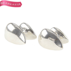 TIFFANY&Co./ Tiffany Teardrop cuffs men's cuff links silver 925 silver made L sa Pele ti[NEW]*62BD03