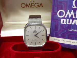 y5706 Vintage operation goods OMEGA Omega wristwatch constellation Constellation quartz type present condition goods 