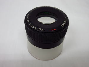 y6050 CONTAX コンタックス Carl Zeiss Triotar Lupe 5X （カール・ツァイス）トリオタール　ルーペ 5倍 拡大鏡　現状品