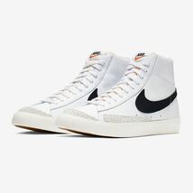 Nike Blazer Mid '77 Vintage White/Black ナイキ ブレーザー ミッド '77 ヴィンテージ ホワイト/ブラック(BQ6806-100)白26.5cm箱無し_画像9